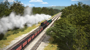 A brake van in A New Friend on Sodor