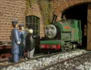 Sir Topham Hatt and Peter Sam