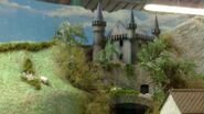 Callan Castle's model display at Drayton Manor Theme Park