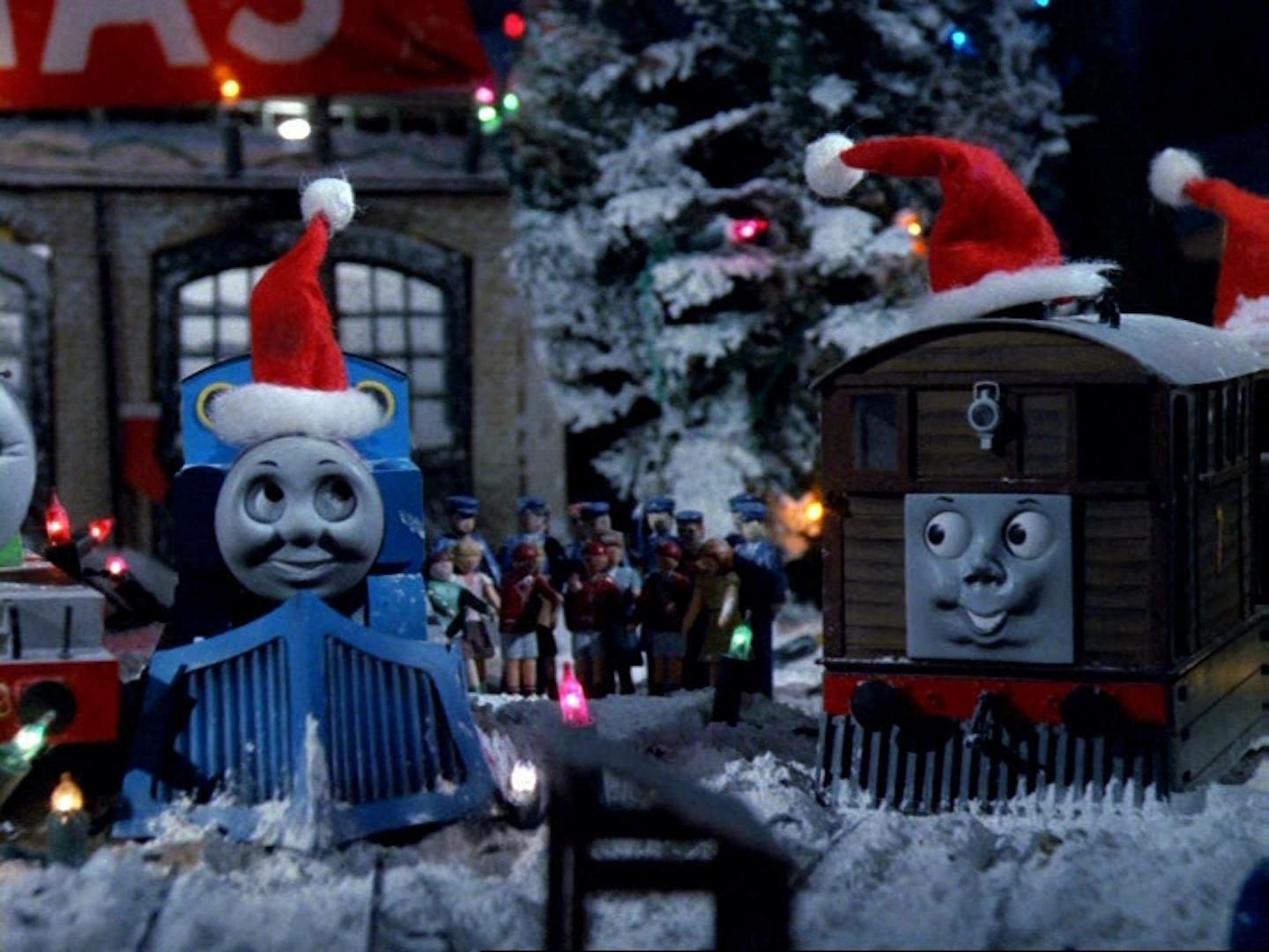 thomas the tank engine christmas