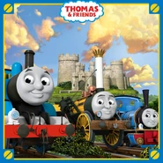 Stephen with Thomas and Millie