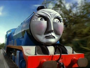 Gordon's angry face as it appeared in the Clearwater Features... (1984-1986)