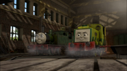 Scruff with damaged bufferbeam (O the Indignity)