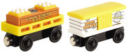 WoodenRailwaySodorChickenCars