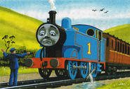 Thomas with a broken coupling rod