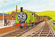 Tom Tipper with Percy