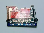 A Peter Sam badge