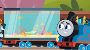 An aquarium tank wagon in the second series