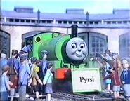 Percy's Welsh nameplate
