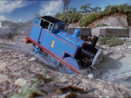 Thomas "down the mine"