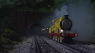 Molly at the tunnel in the ninth series