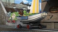 Duck, Skiff and Captain Joe