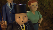 Sir Topham Hatt with Miss Jenny