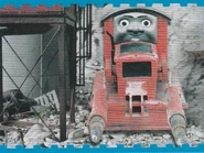 Front view of Thumper overlaid onto a shot from the episode