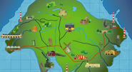 Sodor Map in promotional video for Blue Mountain Mystery, Standard Gauge and Narrow Gauge