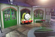 Percy at Tidmouth Sheds