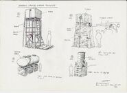 Narrow gauge water towers