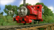 ...until it was recast with a smaller mouth in the sixth series and reappeared in the seventh series all the way until the eleventh series, excluding the eighth series, Jack and the Sodor Construction Company and Calling All Engines! (2002, 2003, 2005-2007)