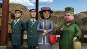 Dowager Hatt with Lady Hatt in Day of the Diesels