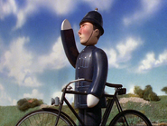 Policeman's bicycle