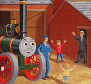 The two sons in a My Thomas Story Library book