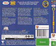 Australian DVD back cover and spine