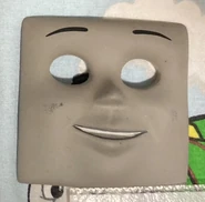 Rusty's happy face on display at the Awdry Extravaganza in 2021
