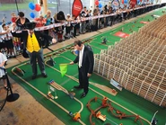 World record for the longest toy train set