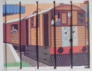 Mail vans as they appear in the Thomas Changing Picture Books