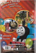 Mexican DVD back cover