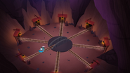 The cavern in The Christmas Letter Express