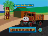 Gordon in Sodor Spelling Game