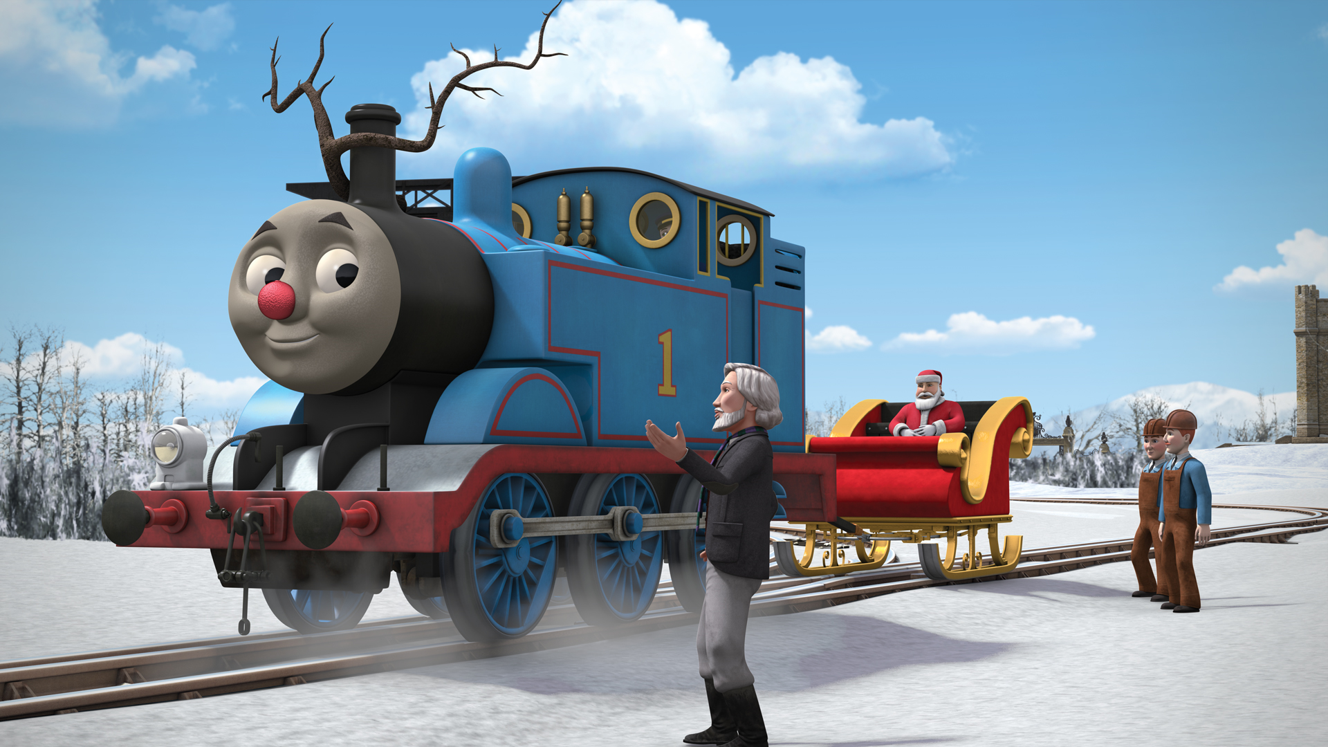 Holiday tom. Маленький паровозик. Thomas and friends Steam Team.