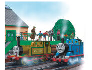 Thomas and Stepney at the museum
