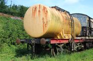 A disused Days Out with Thomas fuel tanker