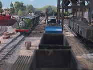 The station building reused at Tidmouth Yards