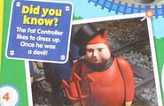 Deleted scene of the Fat Controller dressed up as a devil