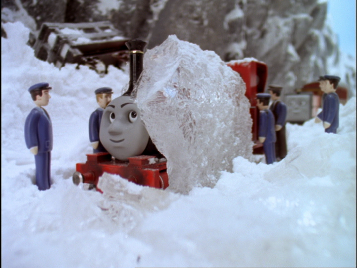 thomas and friends snow