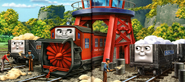 Troublesome Trucks in Dustin and the Sodor Storm Team