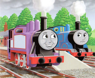 Rosie in a My Thomas Story Library book