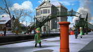 Tidmouth Town Square in the seventeenth series