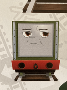 Green Troublesome Truck head-on promotional art