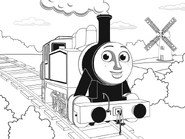 Rosie in a painting game on the Official Website