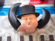 Sir Topham Hatt's unused clenched head