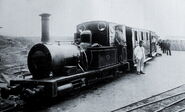 Dolgoch carrying the name "Pretoria" in 1900