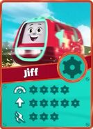 Jiff's Racing Card