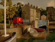 A road bridge at Lakeside