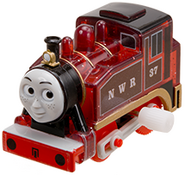 Redesigned Clear Metallic Capsule Plarail