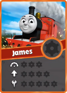 James' Racing Card