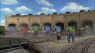 The Steam Team, and the Fat Controller at Tidmouth